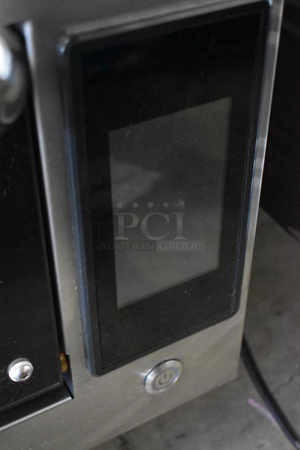 BRAND NEW Cooking Performance Group HSIO-H Electric Ventless High-Speed Oven, stainless steel, touchscreen, slight cosmetic dent.