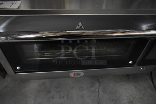 BRAND NEW Cooking Performance Group HSIO-H electric ventless high-speed impingement oven, stainless steel, 208/240V, 1 Phase.