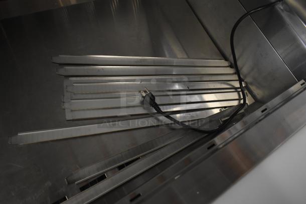 Avantco 178APT60MHC stainless steel parts and power cord for commercial sandwich salad prep table, new condition.