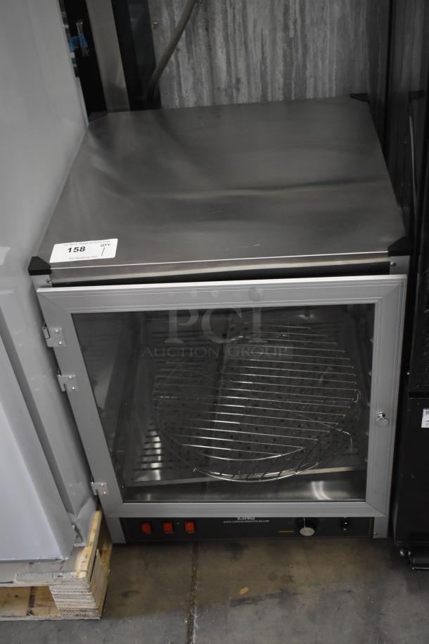 Brand new Carnival King 382HPWR18D2 18" pizza display warmer. Scratch and dent, 120 volts, 1 phase.
