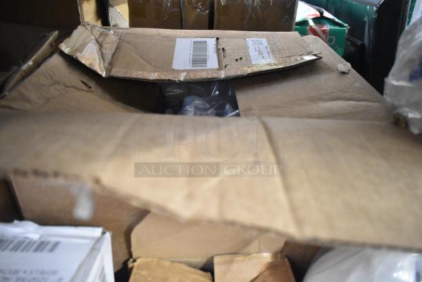 Tier lot of Diversey Crew cleaner, Biotech multi-surface cleaner, Curad alcohol pads in partially opened box, various conditions.