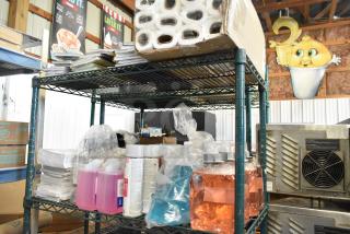 ALL ONE MONEY! Two Tier Lot of Various Items Including 1099 Envelopes, Hand Sanitizer, Scott Foam Skin Cleanser, Claire Disinfectant Spray