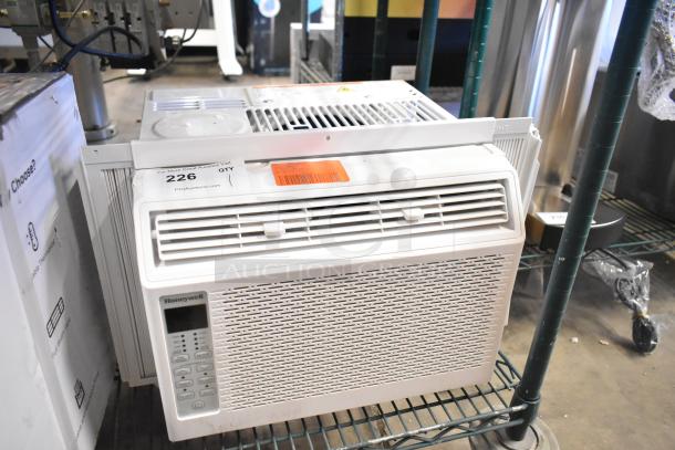 BRAND NEW Honeywell HAC6 6,000 BTU window air conditioner, 115 volts, scratch and dent condition, control panel visible.