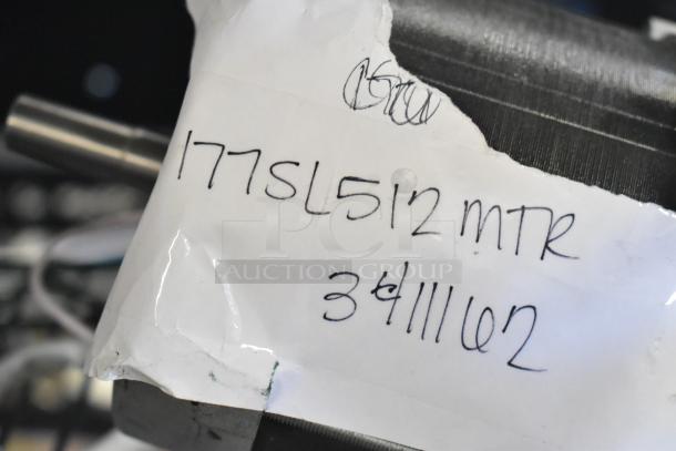 2 brand new Avantco motors; includes 17812245 fan motor, 177SL512MTR 1/2 HP motor. Slight cosmetic scratches.