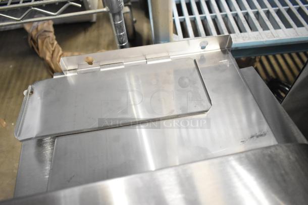 Brand new Galaxy 177GCT10 conveyor toaster, shows minor scratches, 3" opening, 120V, 1 phase. Stainless steel finish.