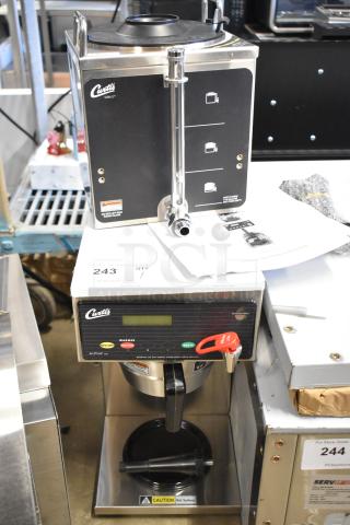 BRAND NEW Curtis ALP1GT12A000 12 Cup Coffee Brewer with scratch and dent, 1 lower warmer, 120 volts, 1 phase.