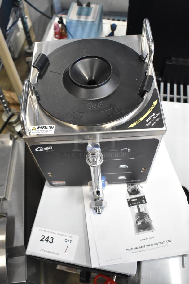 BRAND NEW Curtis ALP1GT12A000 12 Cup Coffee Brewer, 1 Lower Warmer, 120V, 1 Phase, scratch and dent condition.