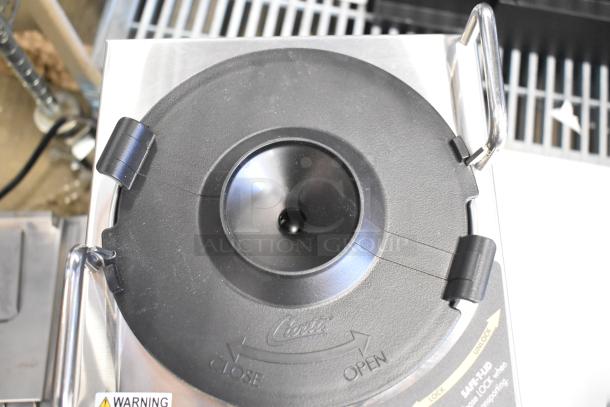 BRAND NEW Curtis ALP1GT12A000 12 Cup Coffee Brewer, 1 Lower Warmer, 120 Volts, with scratch and dent imperfections.