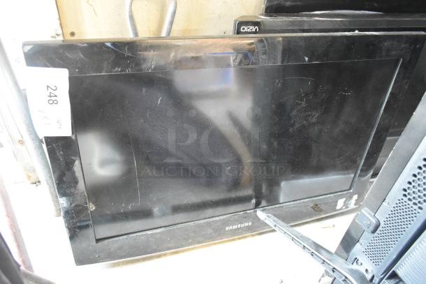 Three televisions: Samsung LN26B360C5D 26", Vizio D32h-C0 32", Onn 32S2V1 32". Used condition, buyer pickup only.