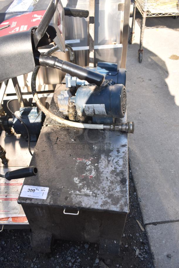 A set of 9 new scratch and dent items including wire shelves and a wall shelf, with visible labels and mechanical components.