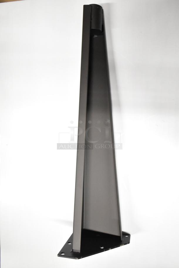 Box of Vulcan Wolf 424171-1 convection oven legs, scratch and dent condition, steel, new. Unique support design.