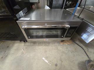 BRAND NEW SCRATCH AND DENT! Stainless steel Cooking Performance Group HSIO-H electric ventless high-speed oven.