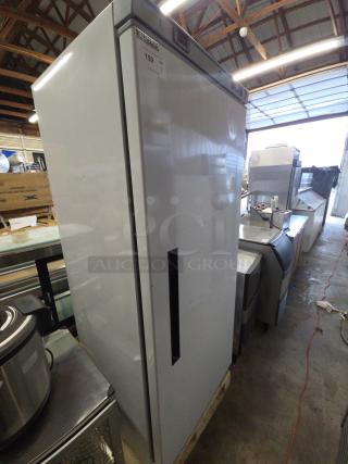 Brand new Arctic Air AWR25Z single door refrigerator. 25 cu. ft., 120V, tested, minor dents, white exterior.