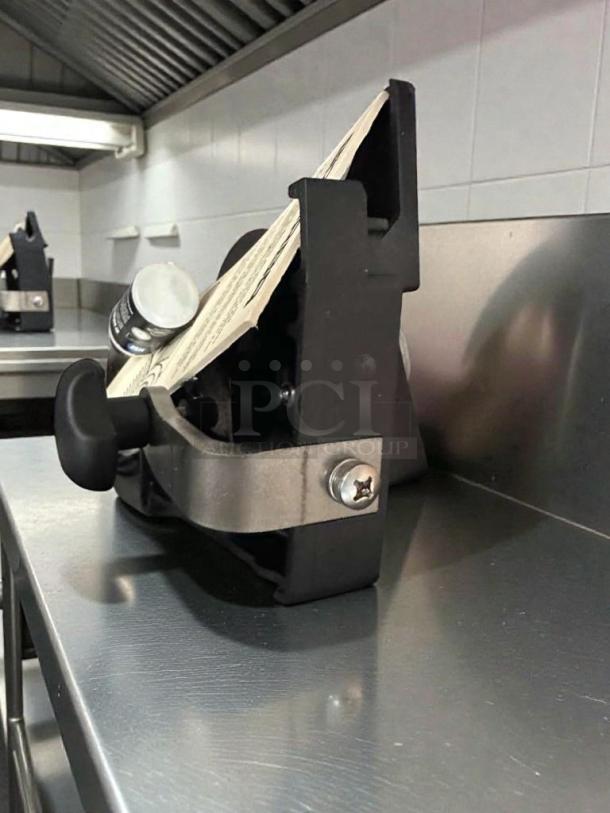 New Bizerba GSP HD P-21 commercial automatic deli slicer, 120V, ETL listed, fully tested, excellent condition.
