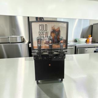 Commercial Beverage Equipment cold brew multi-valve dispenser, model CBR-L-DSP-0056, 120V, excellent condition, fully tested.