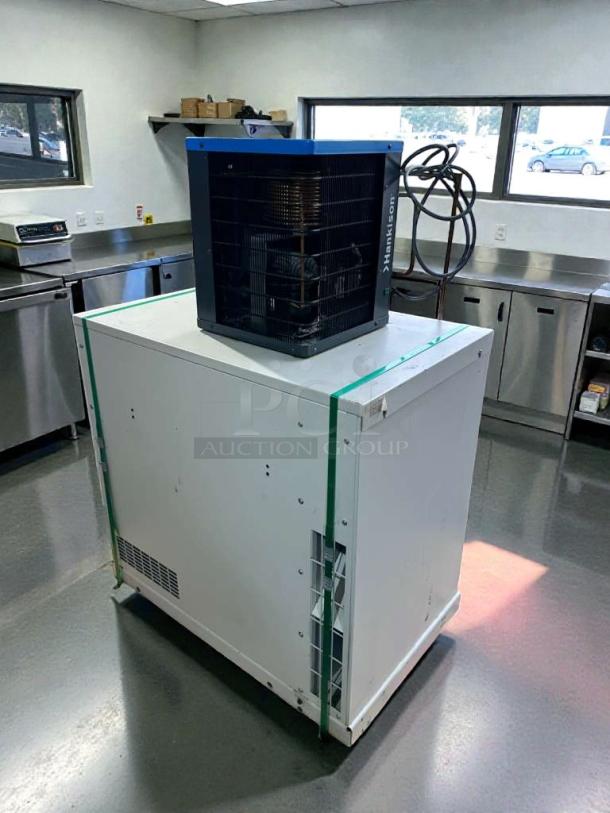 Powerex oil-less scroll air compressor with SPX Hankison HPR5-10 air dryer. Superior condition, fully tested, 115V.