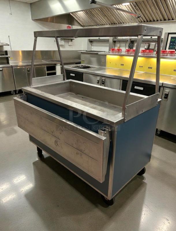 Immaculate Randell RAN IC-5S refrigerated serving counter, stainless steel, 115V, fully tested, excellent condition.