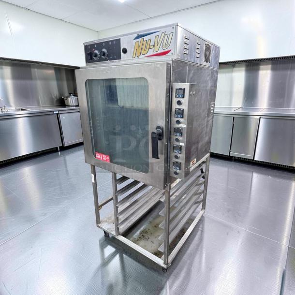 Nu-Vu RM-5T commercial rethermalization oven, premium condition, 208V/3 Phase, ETL & NSF listed, fully tested operational.