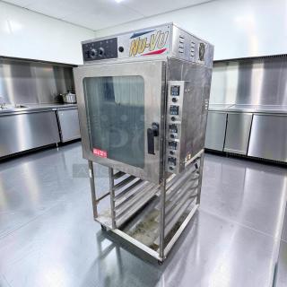 Nu-Vu RM-5T commercial rethermalization oven, premium condition, 208V/3 Phase, ETL & NSF listed, fully tested operational.