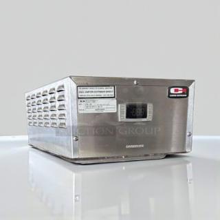 Carter-Hoffmann heated holding cabinet, model KFCVOBH208, stainless steel, excellent condition, UL & NSF listed.