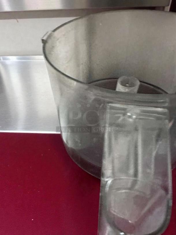 Commercial food processor bowl & lid, excellent condition, NSF approved, fully inspected, model FP-S-BOWL-0372.
