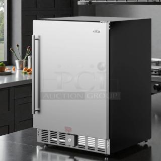 Brand New KoolMore KM-BIR5C-SS built-in refrigerator, 23.4" stainless steel, 5 Cu. Ft., premium condition.