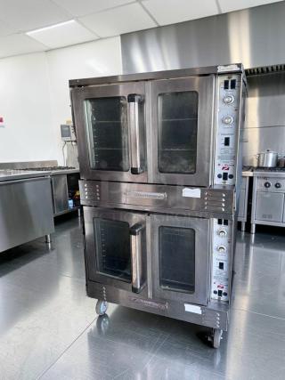 Outstanding Condition – Southbend B-Series – Double Deck Commercial Convection Oven – Natural Gas – Fully Tested & Operational! (SOU-L-OVN-0706)