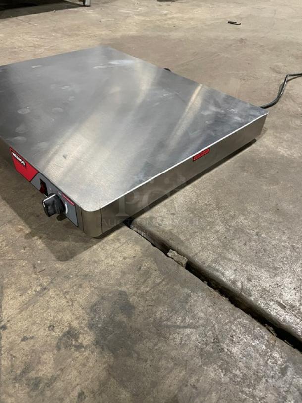 Nemco 6301-24-SS stainless steel countertop food warmer, electric, 120V, model 630124SS, SN: J16-0007, commercial use.