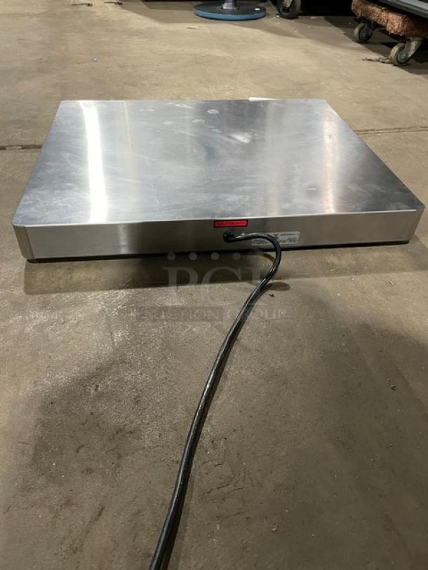 Nemco 6301-24-SS stainless steel electric countertop food warmer in used condition, serial number J16-0007, 120V.