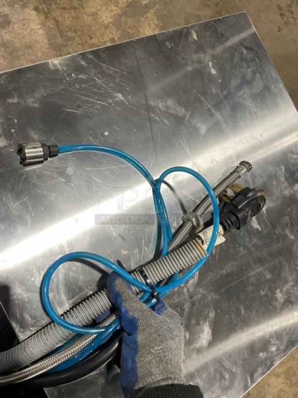 Jet-tech EV18 stainless steel undercounter dishwasher, high temperature, electric powered, 208-240V, industrial use.