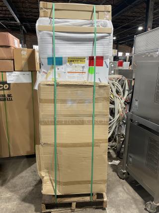 Brand new Franke Frozen French Fry Dispenser, Model F3D3P, on pallet. Ideal for high volume.