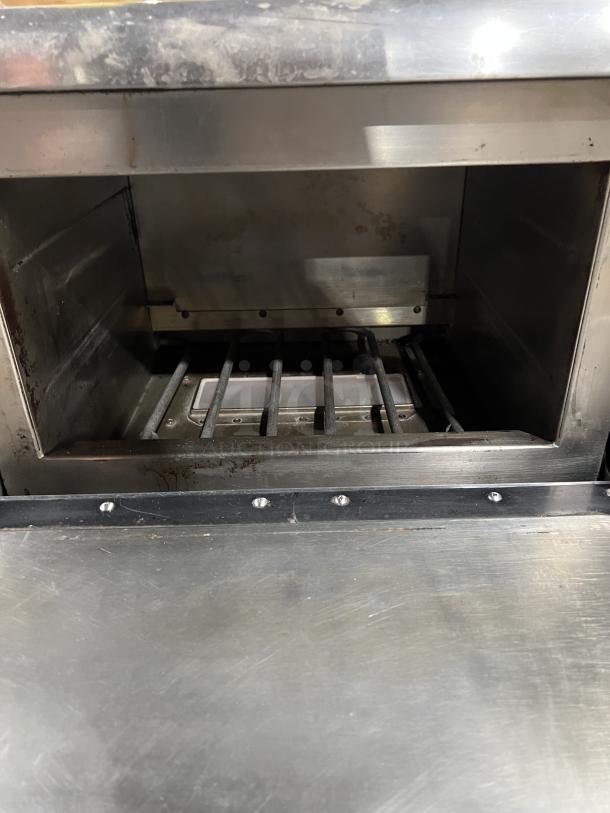 TurboChef stainless steel electric countertop ventless rapid cook oven with digital controls, used condition.