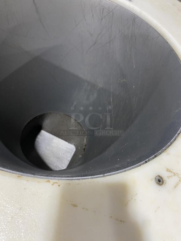 Benier commercial stainless steel industrial dough divider with visible wear; used condition. Essential bakery equipment.