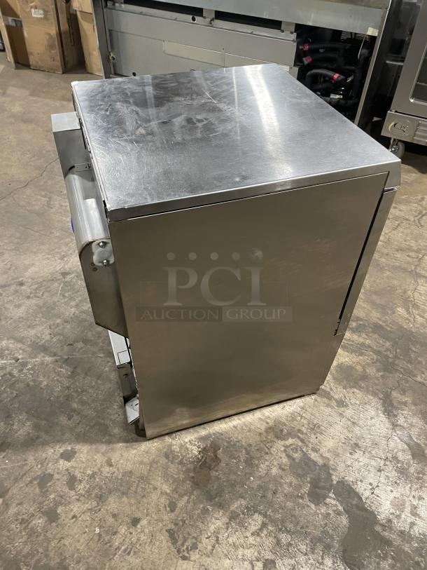 Hobart Advansys LXER stainless steel undercounter dishwasher, commercial-grade, Energy Star certified, gently used.