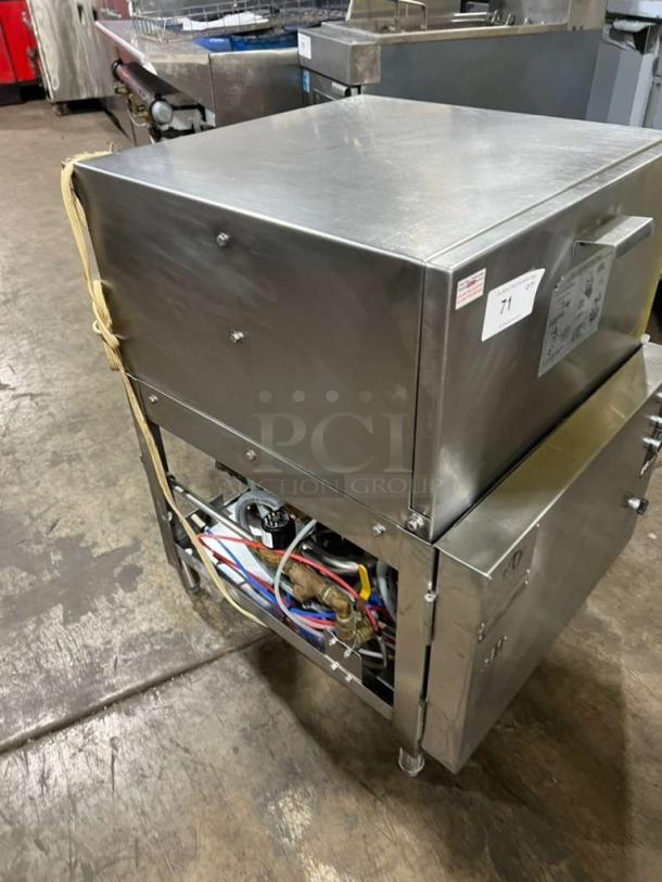 ADS ET Series under counter commercial stainless steel bar dishwasher, model ET-AF-M, 120V, 1 phase, serial 25857.