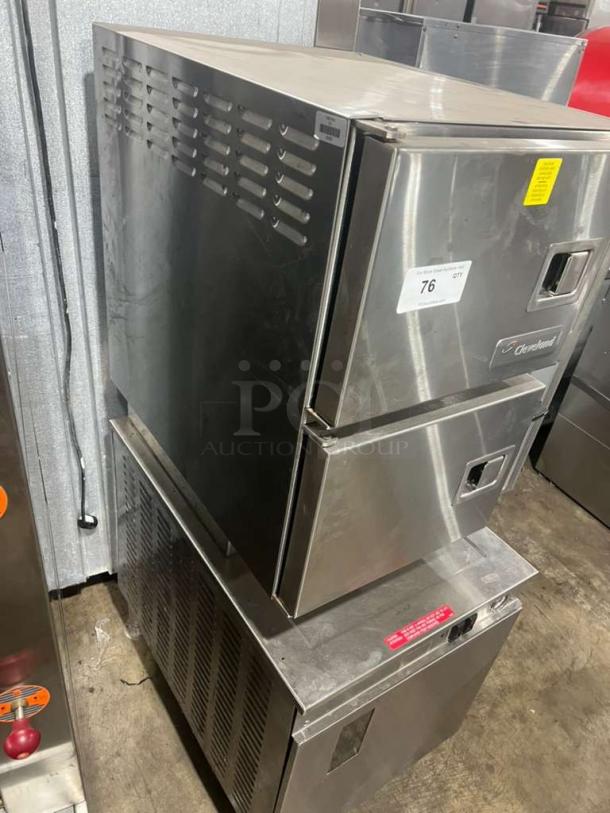 Cleveland Range stainless steel dual compartment electric convection steamer, Model 24CEM24, 202/220V, 3 Phase.