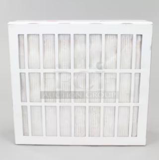 Perfect Fry Commercial Air Filter Replacement Cartridge, Model 2FV803, in pristine condition, white rectangular design.