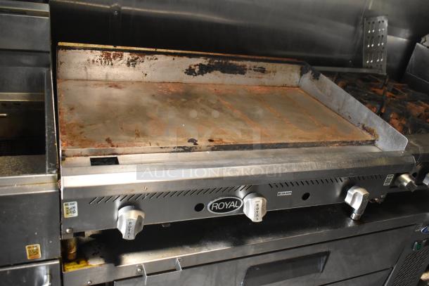 2019 Quality Cargo mobile kitchen trailer with a Royal griddle, grease hood, refrigeration, fryers. VIN: 50ZZ1E426KN012862.