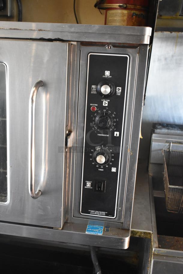 2012 Quality Cargo food trailer featuring a Blodgett oven, dual fryer, and pizza prep area. VIN 50ZZ1E427KN012840.