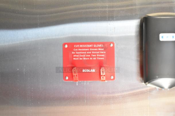 2021 Diamond Cargo 8.5' x 24' food trailer, includes grease hood, air conditioning. Stainless steel interior with Ecolab glove holder.