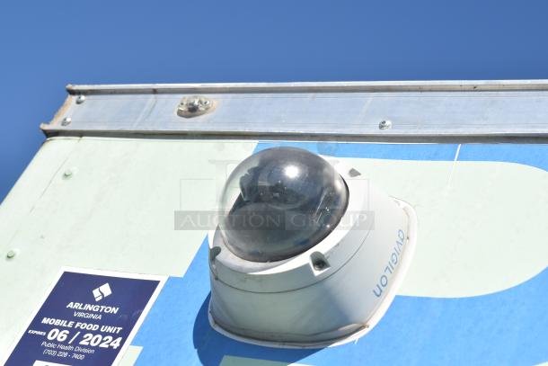 2021 Diamond Cargo 8.5' x 24' fulfillment trailer with blue Arlington Mobile Food Unit sticker, expiring 06/2024.