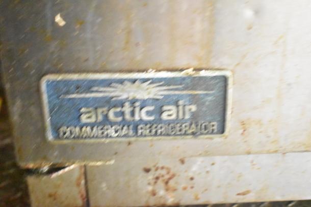 2021 Diamond Cargo 8.5' x 24' trailer with Arctic Air commercial refrigerator label, visible wear. VIN 53NBE2429M1089847.