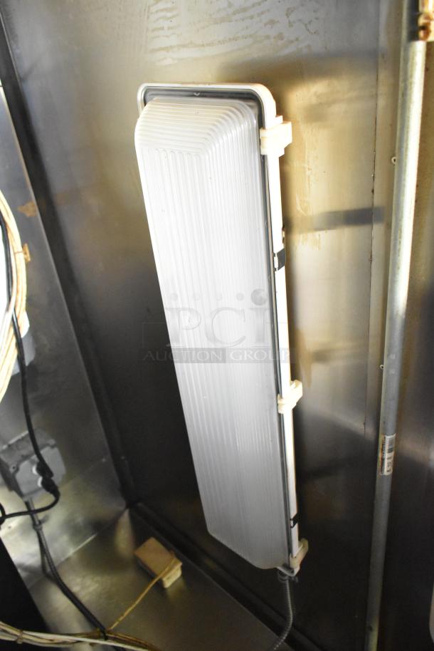 2019 Quality Cargo 24ft food trailer interior light fixture. Restoration project. Royal Range cooking line included. VIN 50ZZ1E426KN012862.