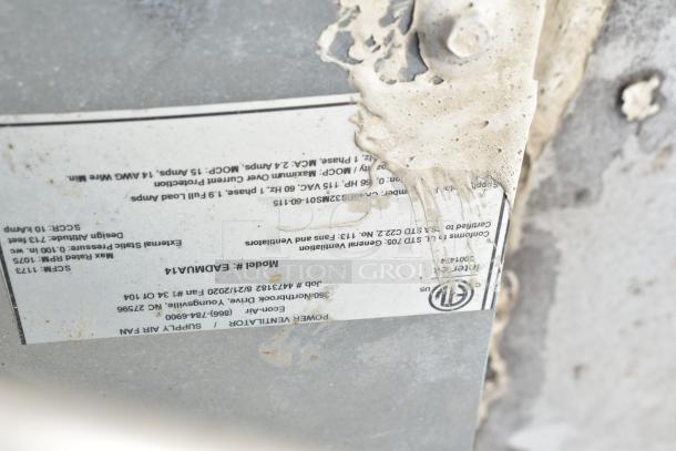 2019 Quality Cargo 24ft Food Trailer, VIN 50ZZ1E426KN012862, label showing technical specifications.