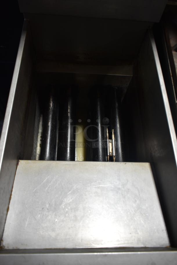 2019 Pitco Frialator 40D deep fat fryer, natural gas, 107,000 BTU, commercial use, floor style, good condition.