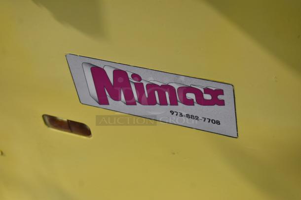 Rondo Seewer SSOR3 C reversible dough sheeter, commercial floor model, 208/250V, 1 phase, minor wear. Mimax label visible.