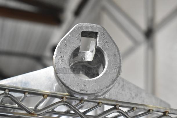 3 Hobart mixer attachments: 60 qt whisk, 60 qt paddle, 80 qt paddle; sturdy metal finish; visible wear.