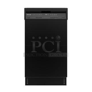 BRAND NEW Honeywell HDS18B 18" dishwasher, 8 place settings, 6 programs, stainless steel tub, UL/Energy Star, 115V.