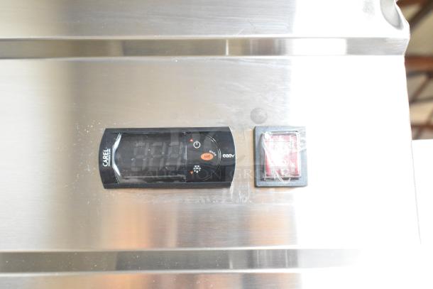 Brand new 2025 Avantco 178SS1RHC commercial cooler control panel; scratch and dent condition, Carel display, 115V, 1 phase.