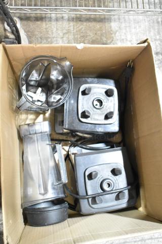 2 Vita-Mix VM0102/VM0103 Blenders. No Lids. 120 Volts, 1 Phase. 2 Times Your Bid!